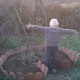 Making a keyhole garden 2